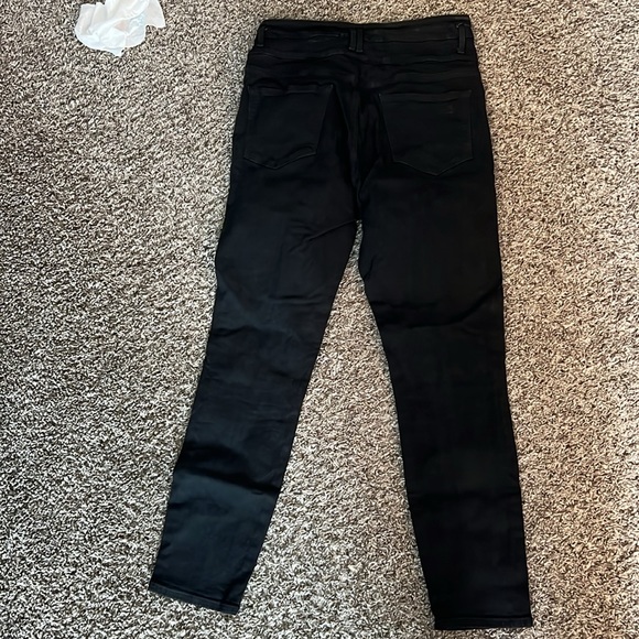 NWOT - FRAME Black Skinny Jeans with gold hardware - Picture 4 of 4